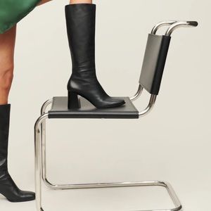 Reformation Nylah Nappa Leather Boots